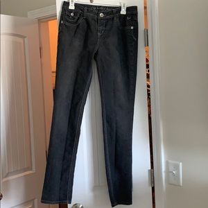 Black justice jeans